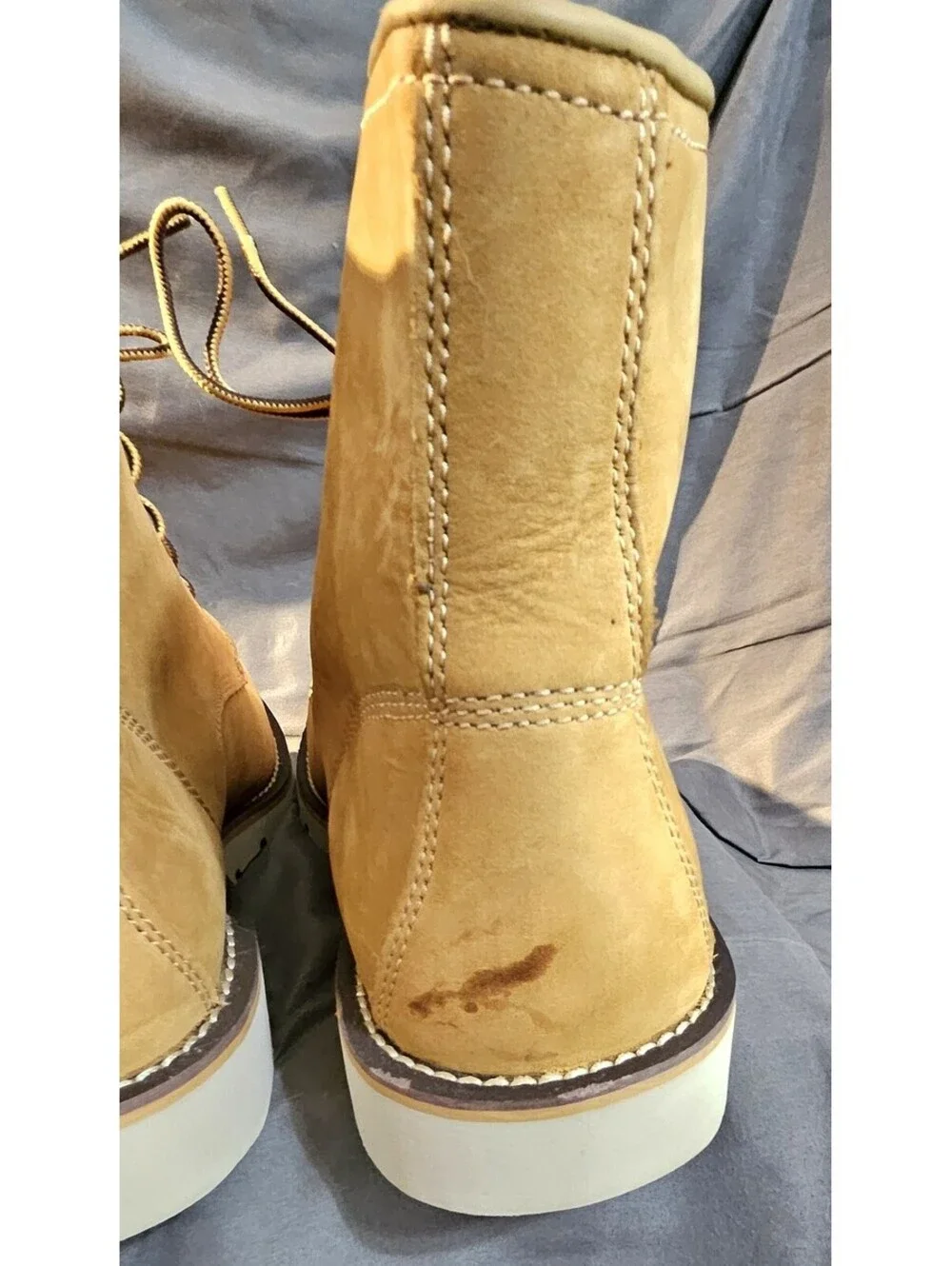Mens Classic CARHARTT 6-Inch Moc Toe Wedge BOOTS SIZE 14 NEW